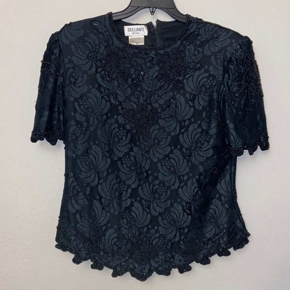 Beautiful Formal Shawl Top Shirt size XL